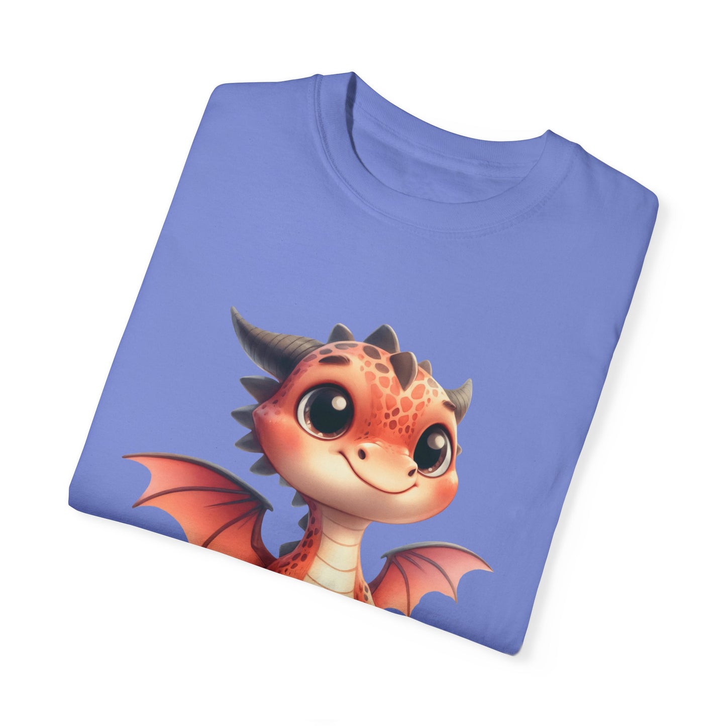 Adorable Dragon Whelp Tee - Soft Cotton T-Shirt with Fantasy Creature tee