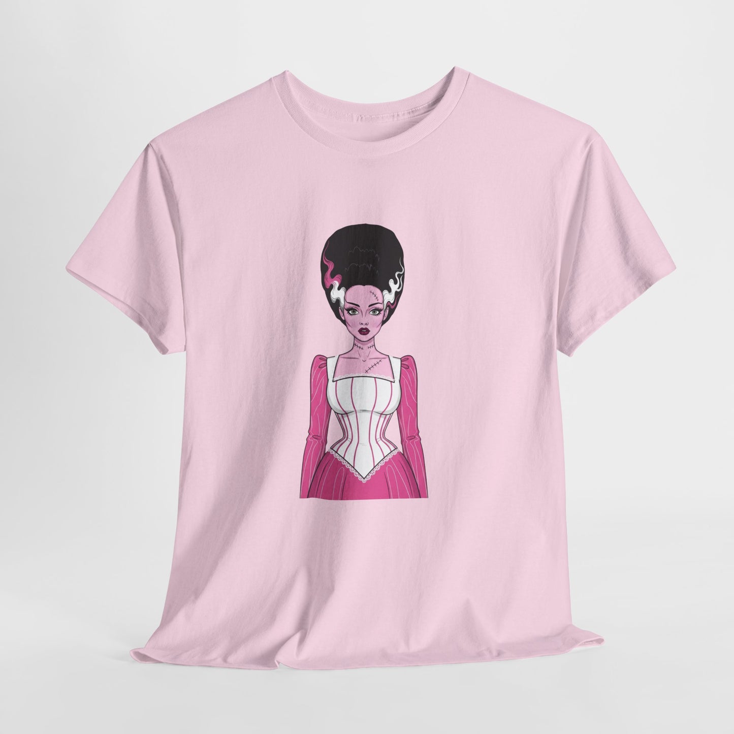 Pink Bride of Frankenstein Awareness Tee