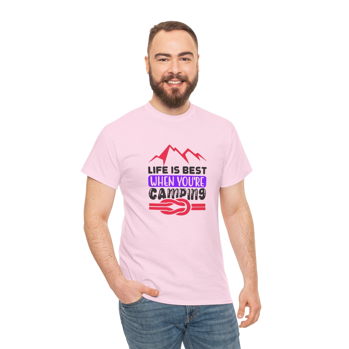 Mountain Adventure Camping Tee – Embrace the Great Outdoors