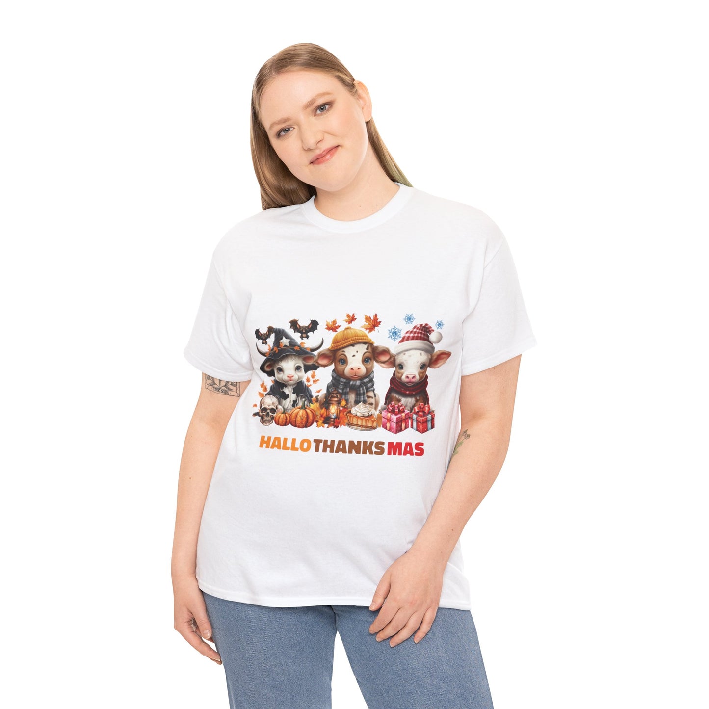 Hallothanksmas Cow