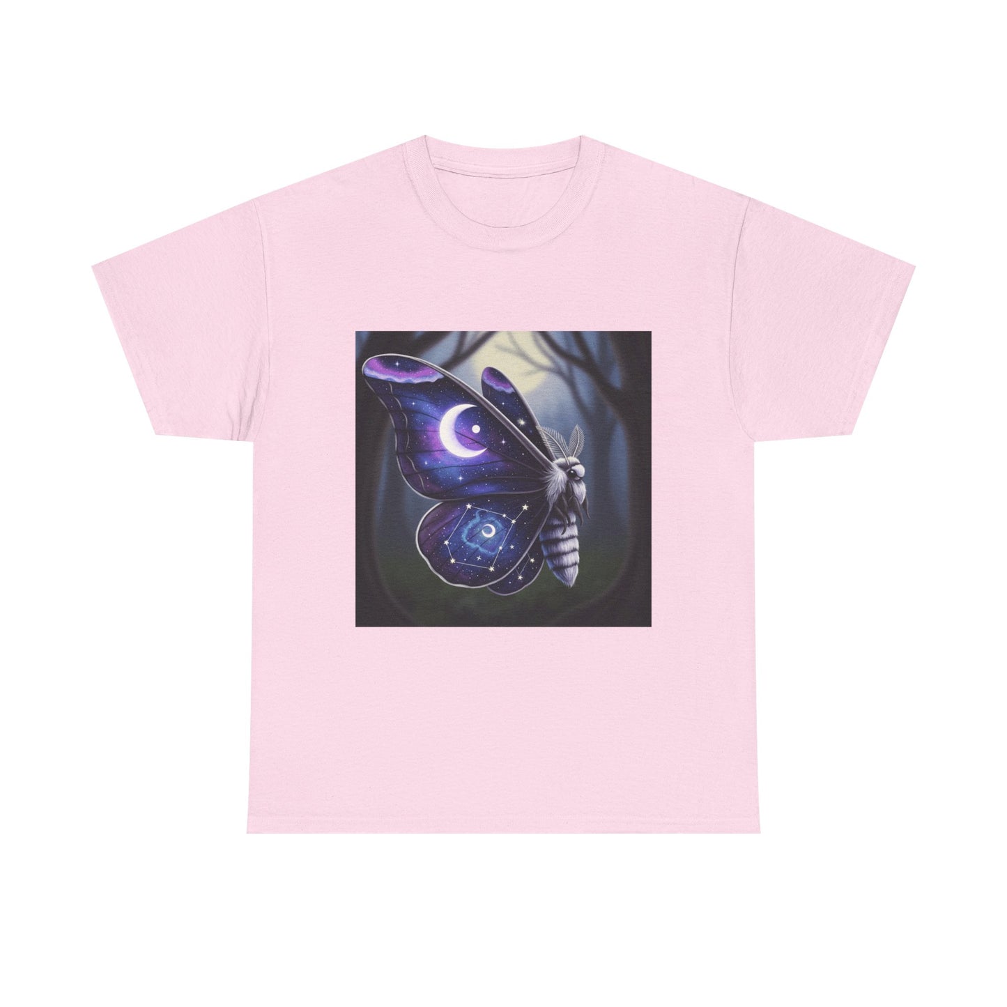 Witchy Galaxy Moth Moon Shirt