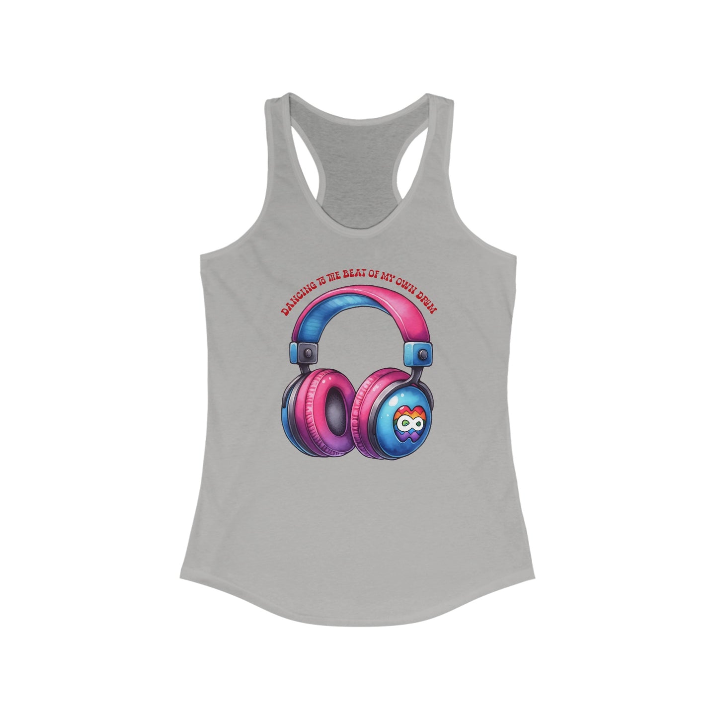 Women’s Autism Awareness Tank Top: Dancing to My Own Beat
