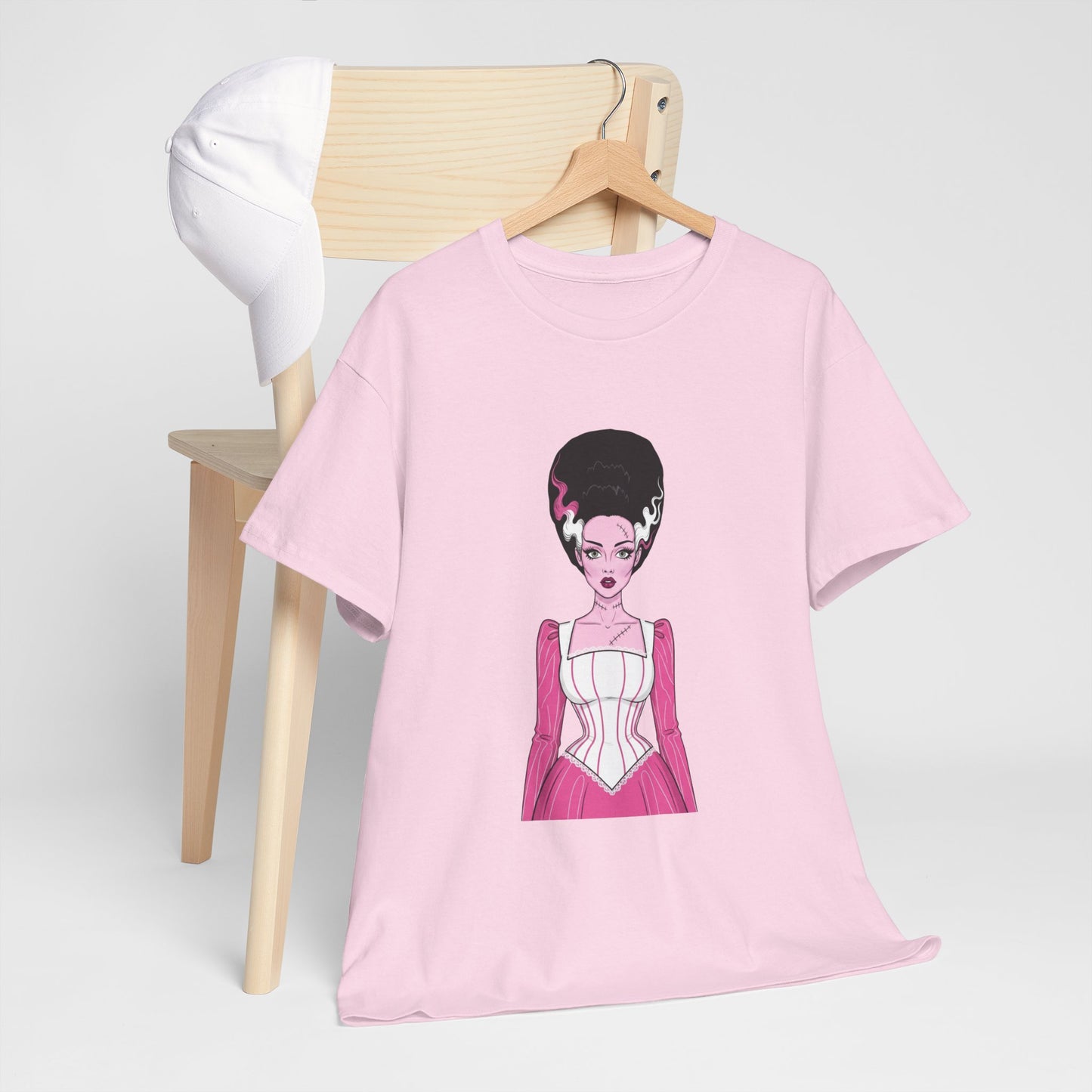 Pink Bride of Frankenstein Awareness Tee