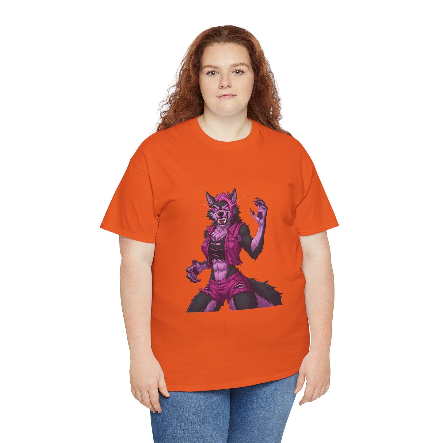 Fierce Werewolf Fights Cancer Tee