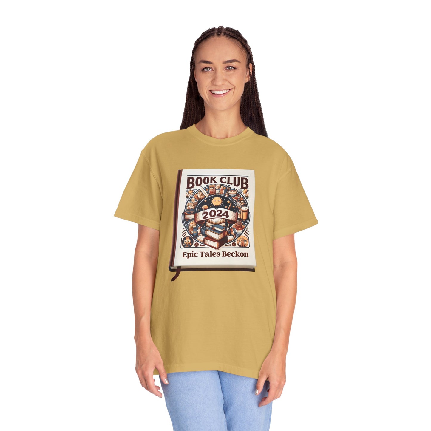 2024 Book Club - Literary Adventure tshirt - Epic Tales Beckon