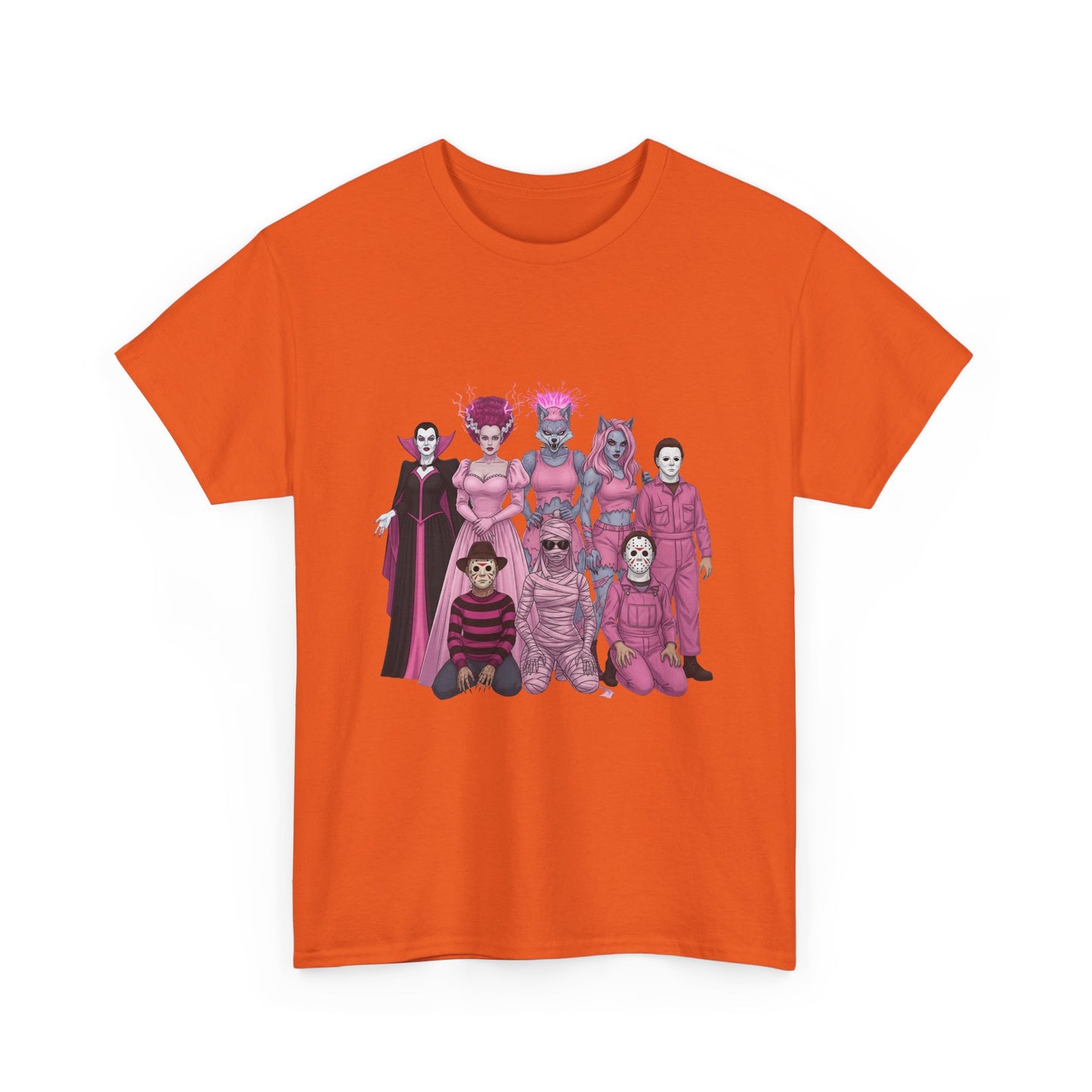 October Horror Pink Awareness Fighting for a Cause Unisex Tee - Breast Cancer Awareness Month