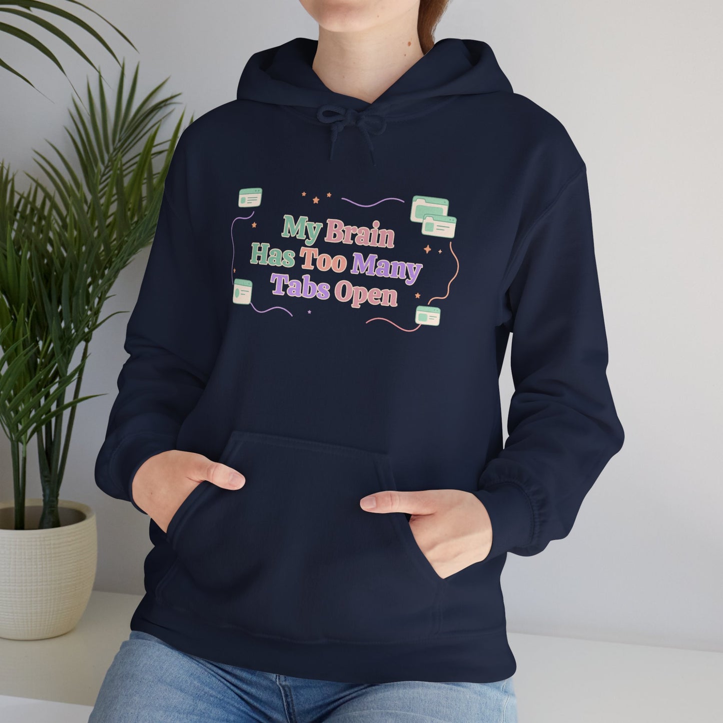 ADHD Hyperfixation Mode | Retro "Locked In" Aesthetic Hoodie