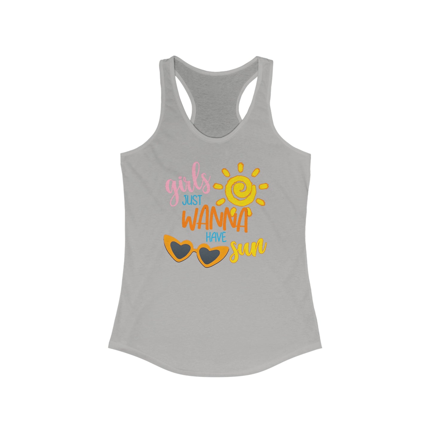 Girls Just Wanna Have Sun” - Summer Fun Women’s Tank Top