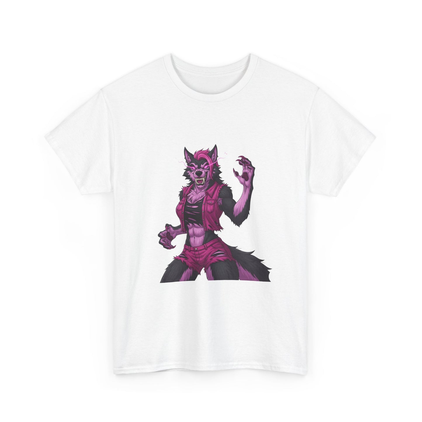 Fierce Werewolf Fights Cancer Tee