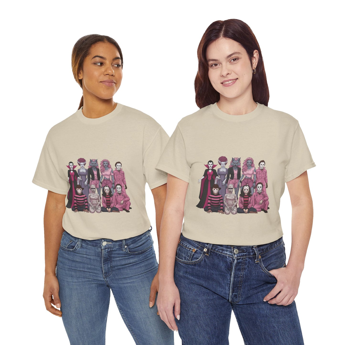 Horror Queens Breast Cancer Awareness Tee