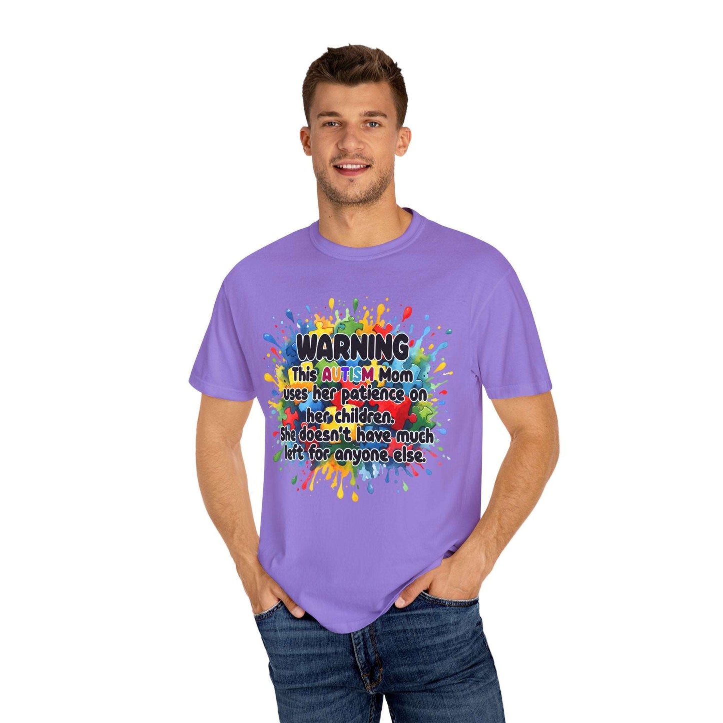 Autism Mom’s Patience Statement T-Shirt: Bold & Empowering