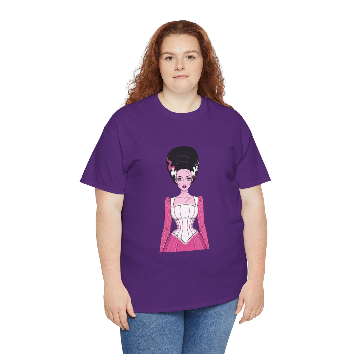 Pink Bride of Frankenstein Awareness Tee