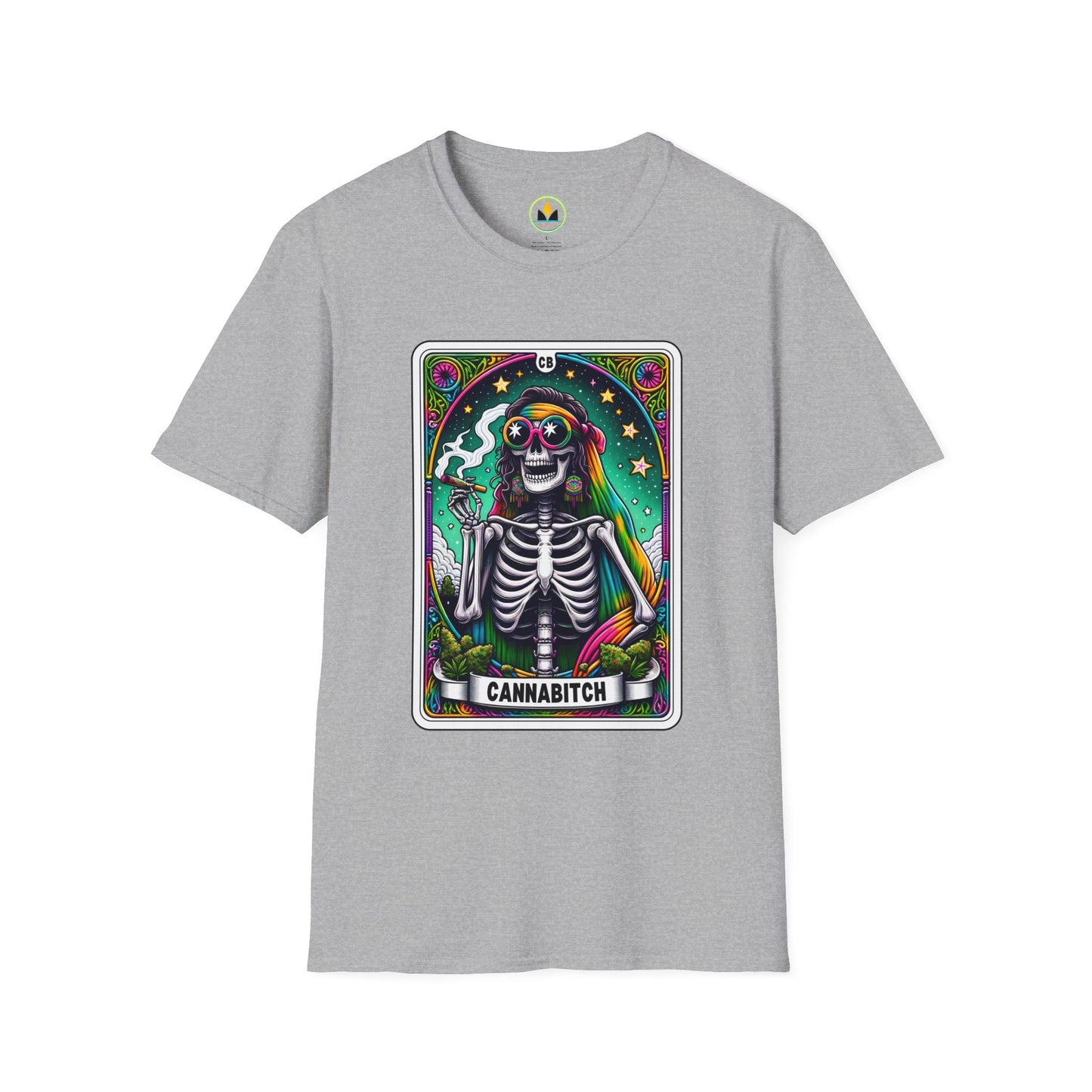 Cannabitch - Unique Spooky Halloween T-Shirt with a Twist