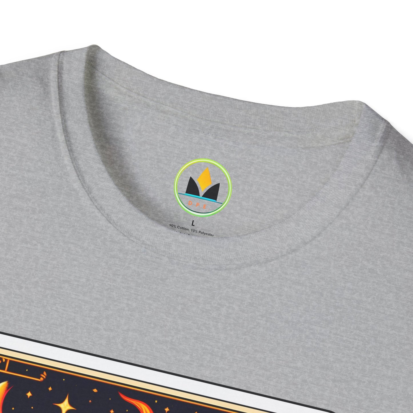 Emotional Dumpster Fire Tarot Tee - Unique Halloween Skeleton Shirt