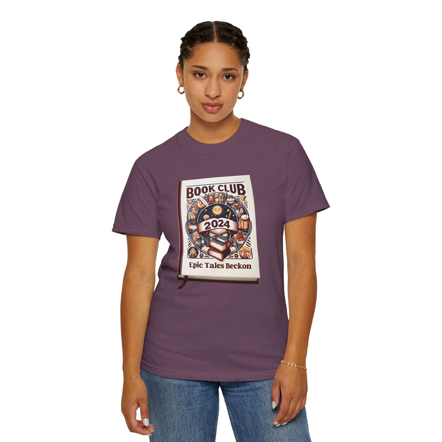 2024 Book Club - Literary Adventure tshirt - Epic Tales Beckon
