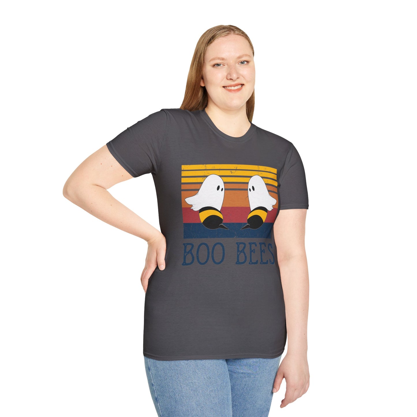 BOO BEES - Humorous Halloween Ghost-Bee Unisex T-Shirt