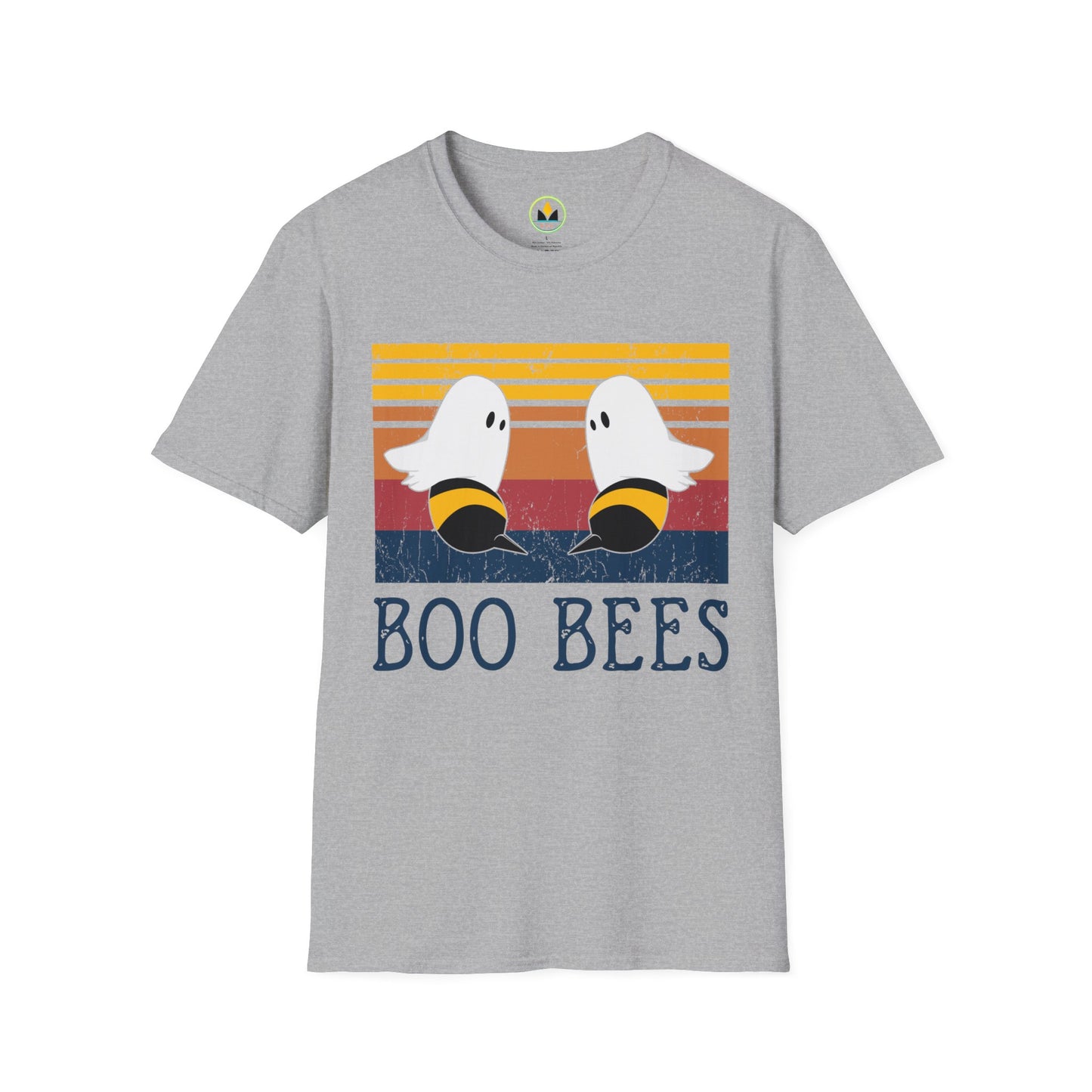 BOO BEES - Humorous Halloween Ghost-Bee Unisex T-Shirt