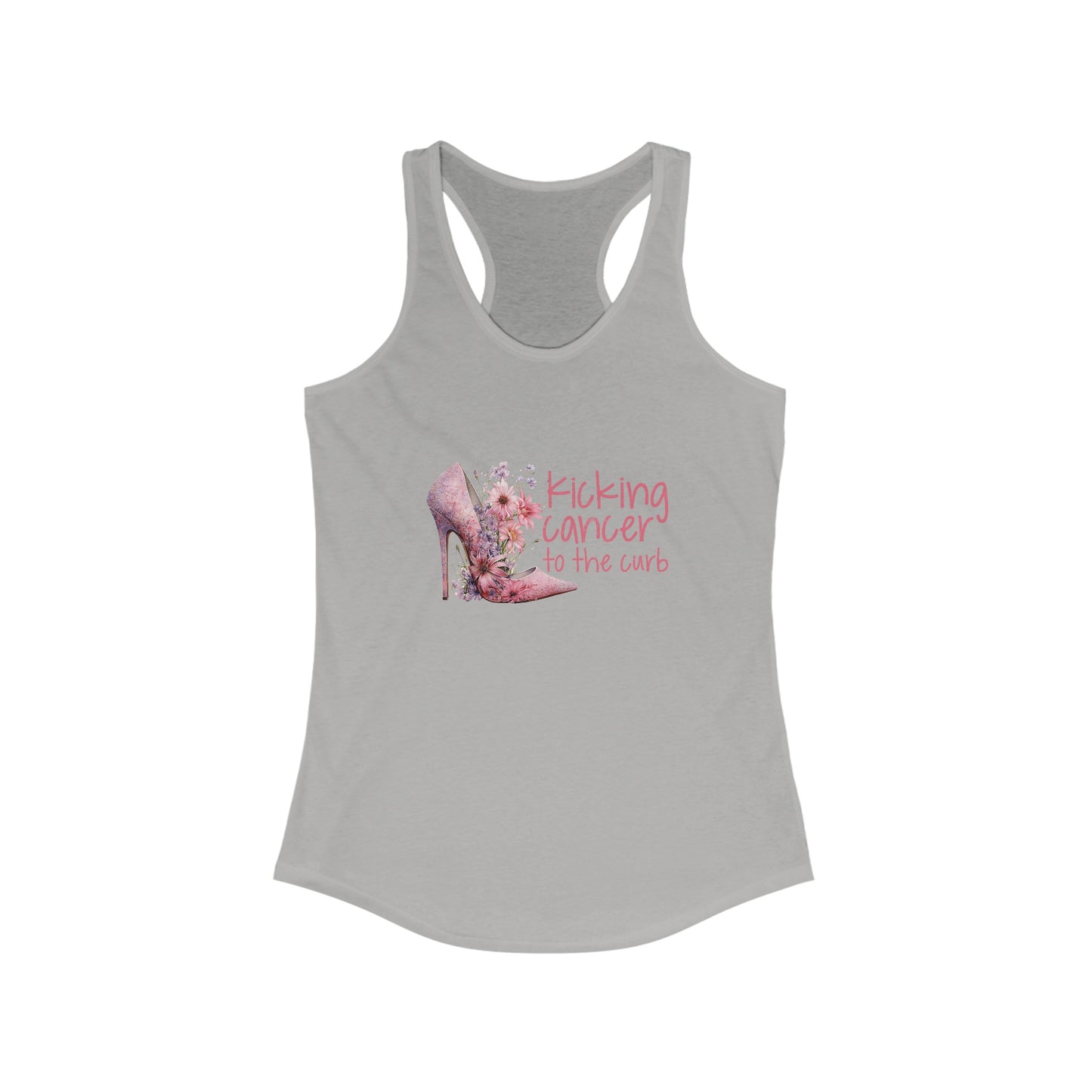 Empowerment Blossoms Tank Top - Kicking Cancer to the Curb - Floral Support Wear