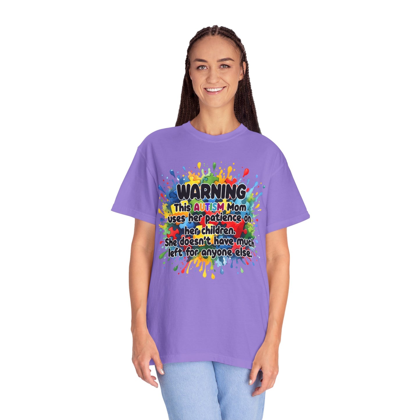 Autism Mom’s Patience Statement T-Shirt: Bold & Empowering