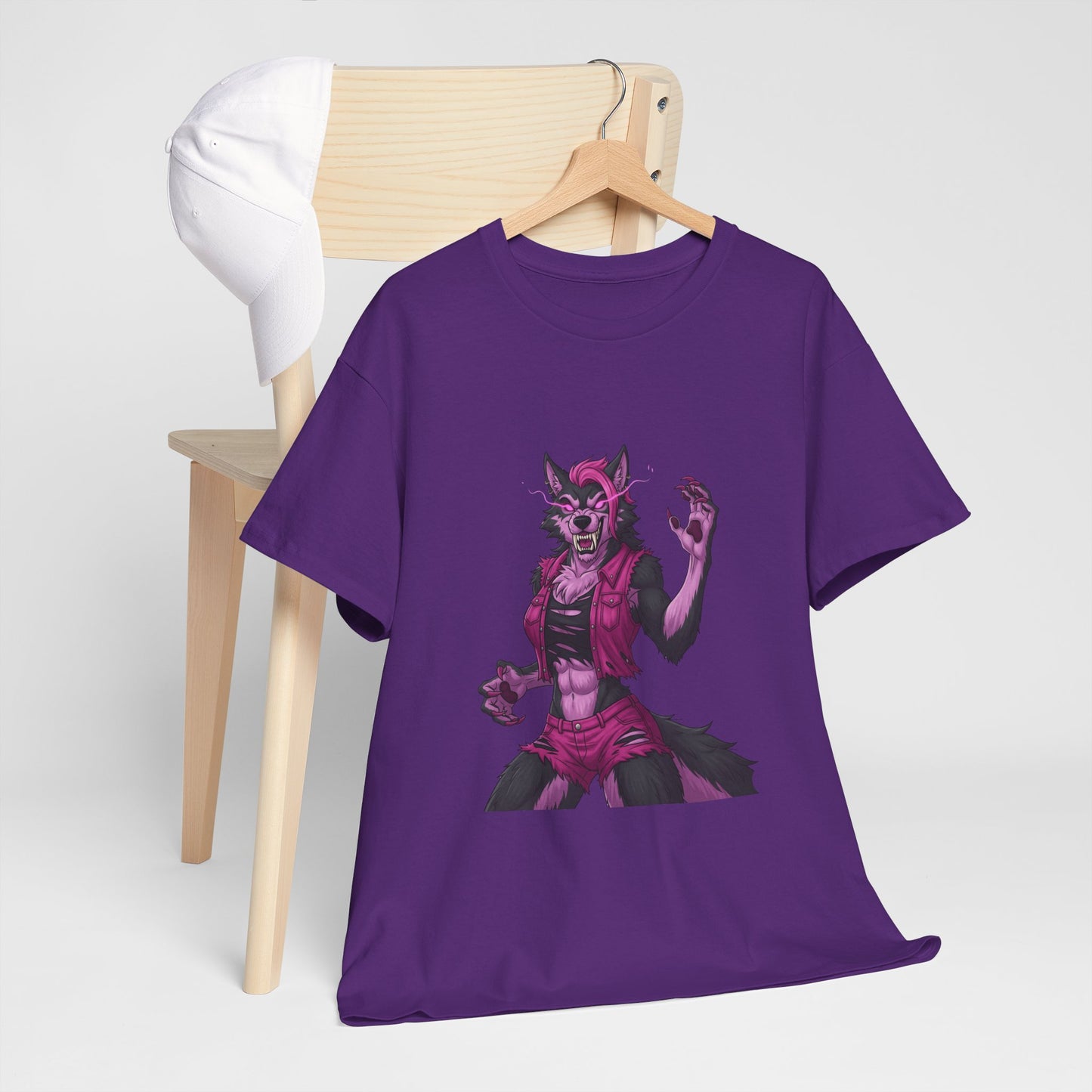 Fierce Werewolf Fights Cancer Tee