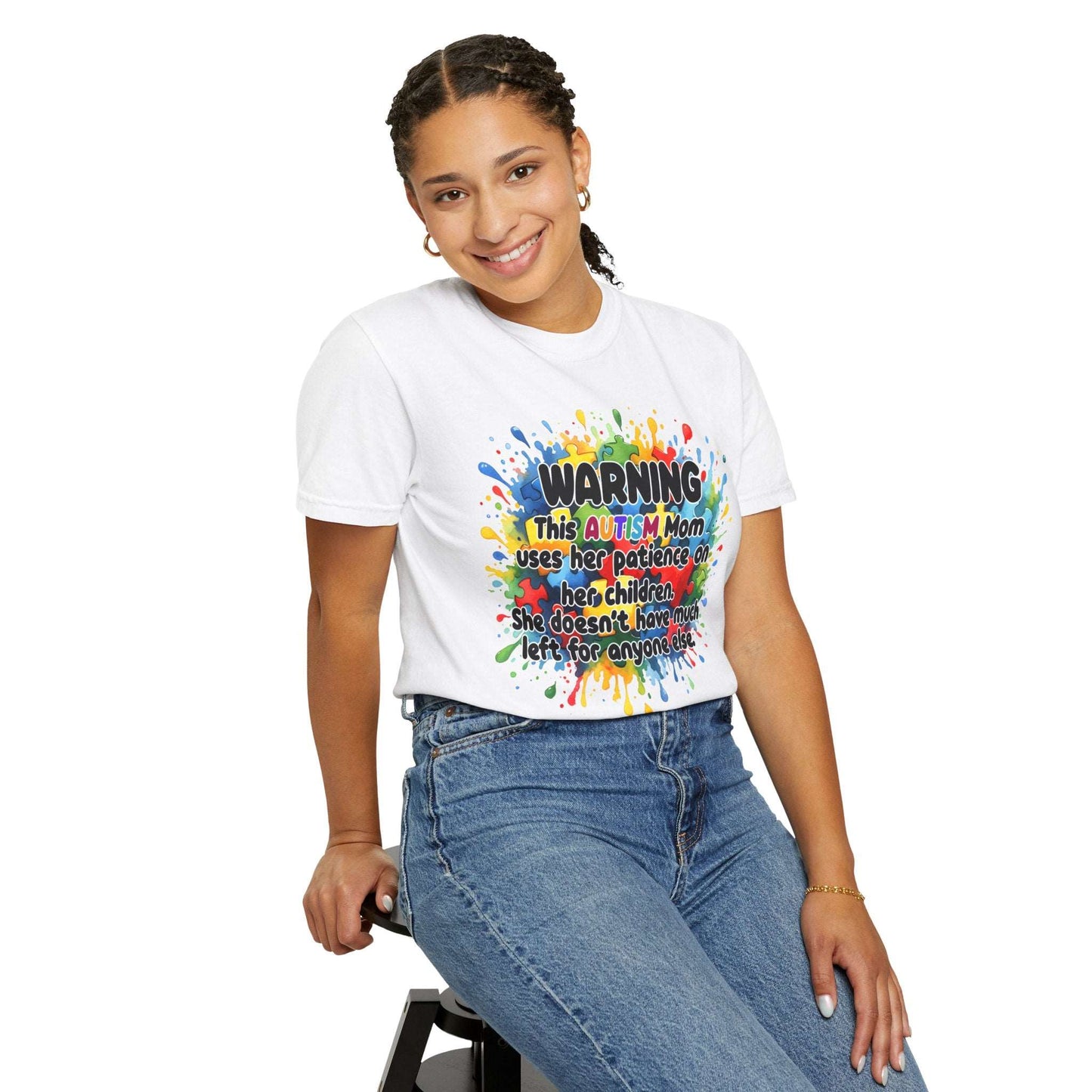 Autism Mom’s Patience Statement T-Shirt: Bold & Empowering