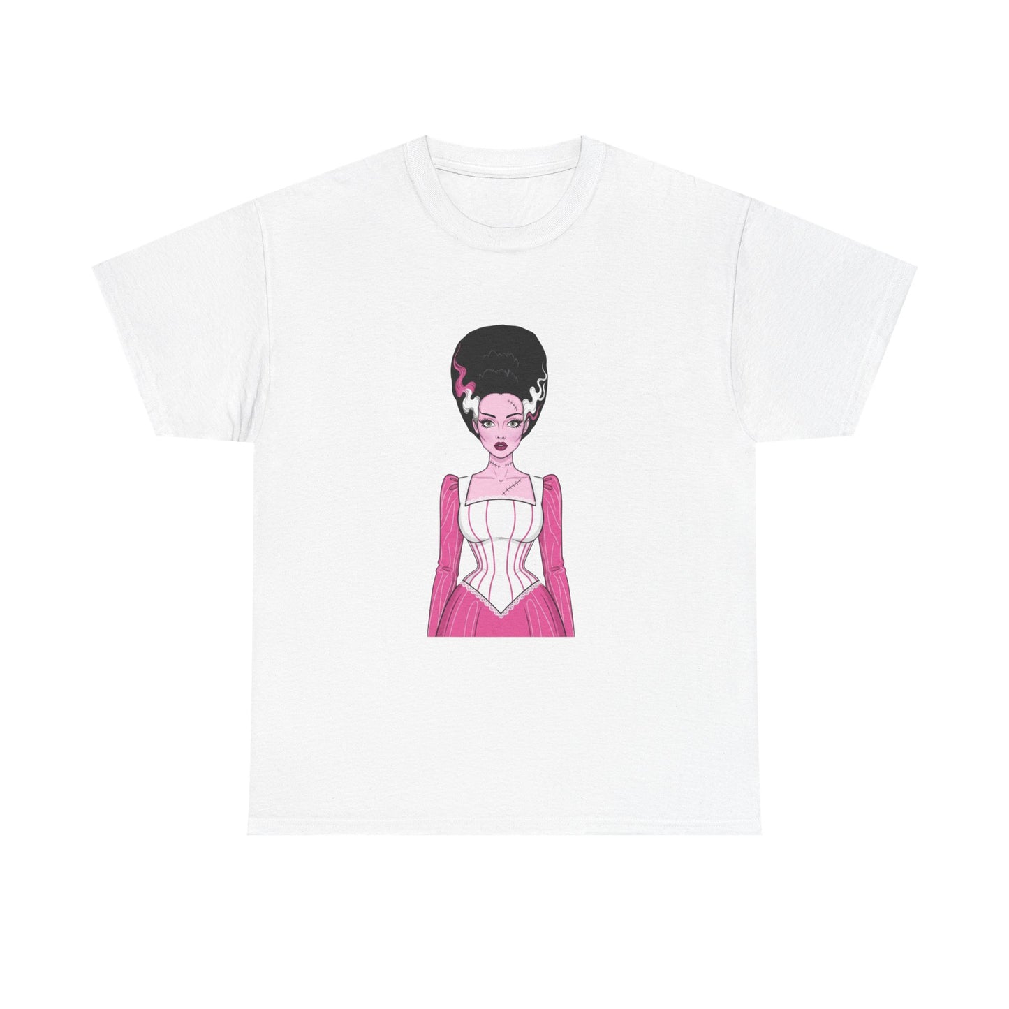 Pink Bride of Frankenstein Awareness Tee