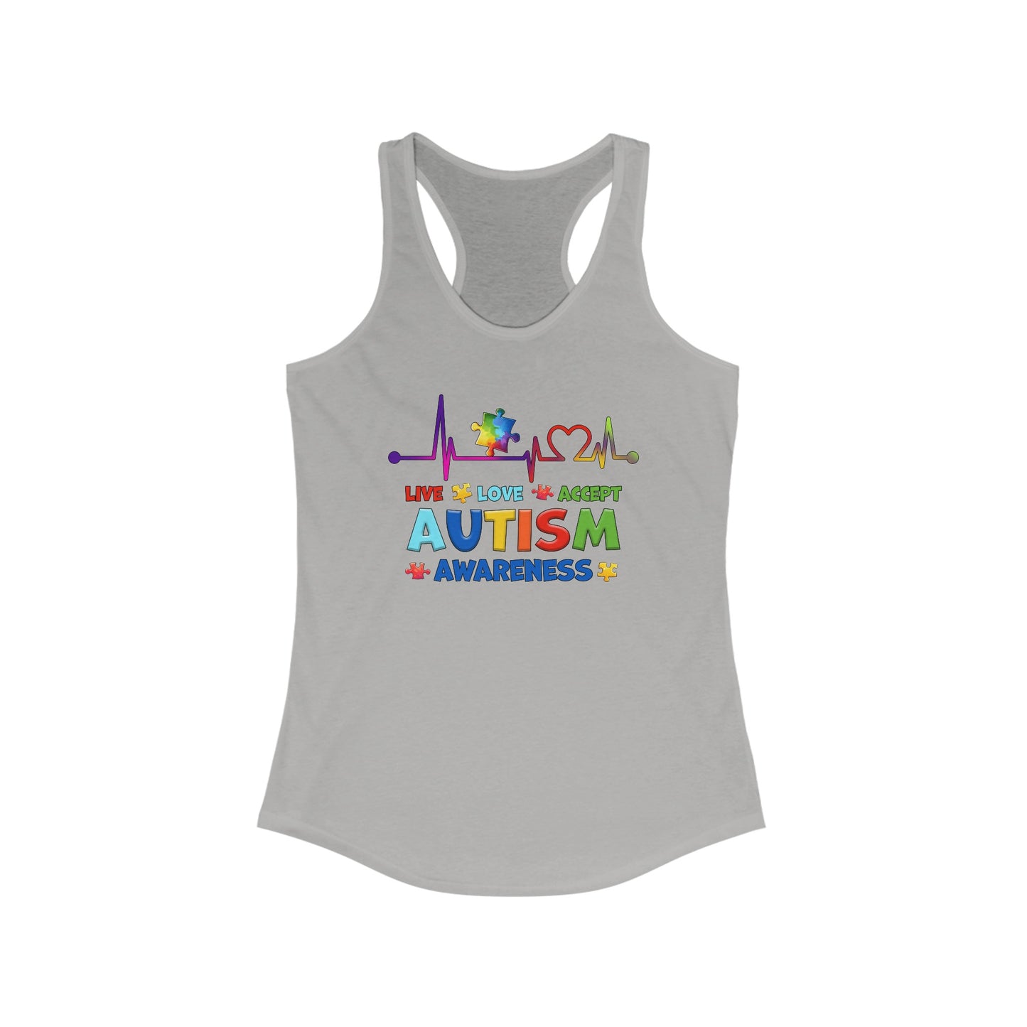 Empowerment Puzzle Autism Awareness Women’s Tank Top - Embrace Diversity