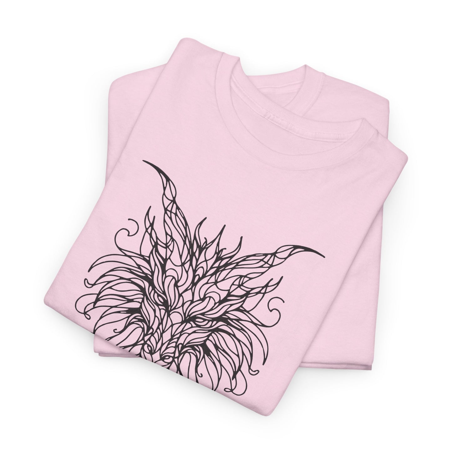 Mystical Dragon Line Art Tee – Elegant Fantasy Creature Design