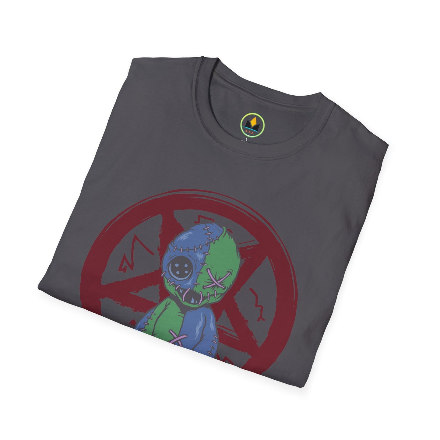 Spooky Voodoo Doll Prohibition Tee - Unique Halloween ‘Thinking of You’ Shirt