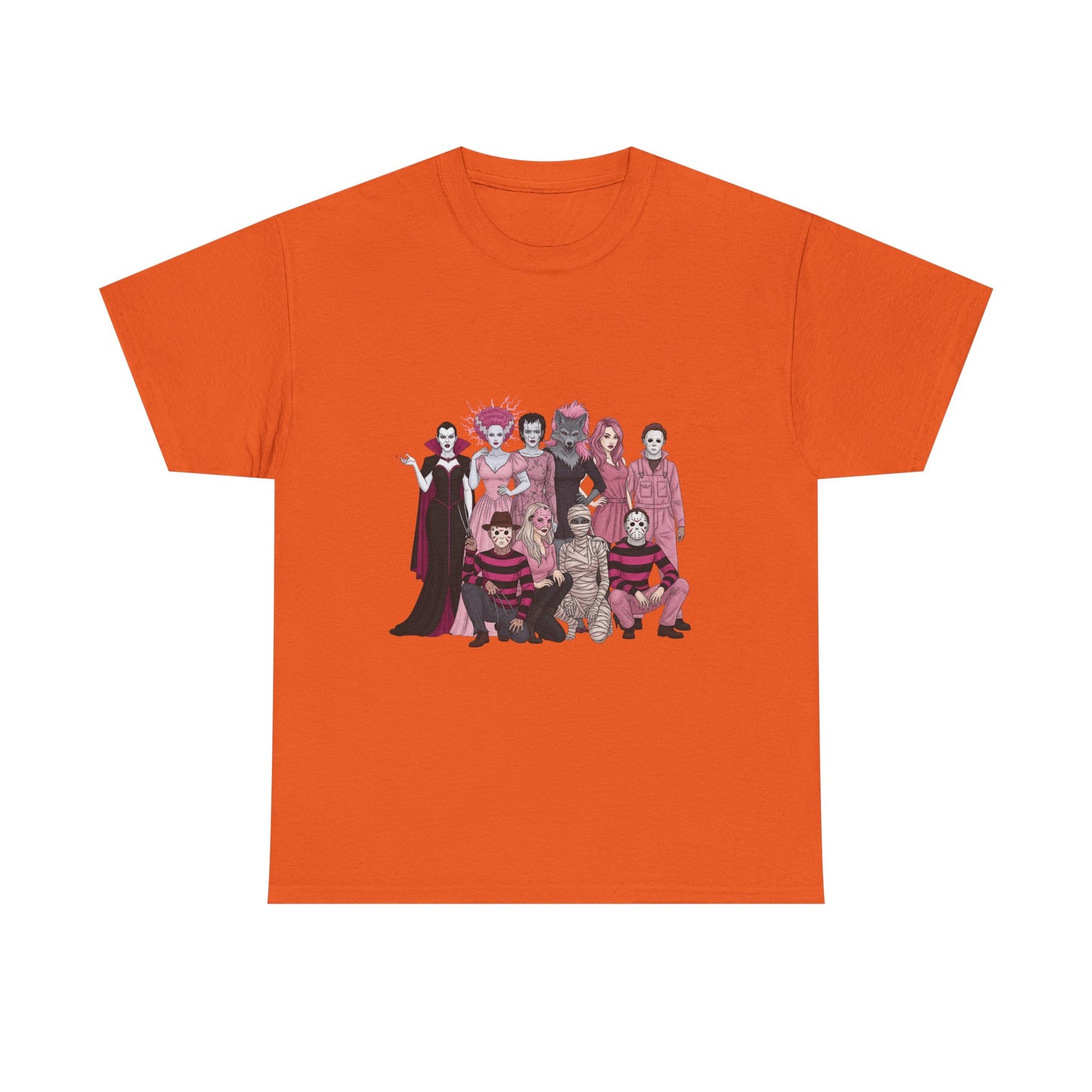 Horror Warriors in Pink Shirt Unisex Tee - Breast Cancer Awareness Month