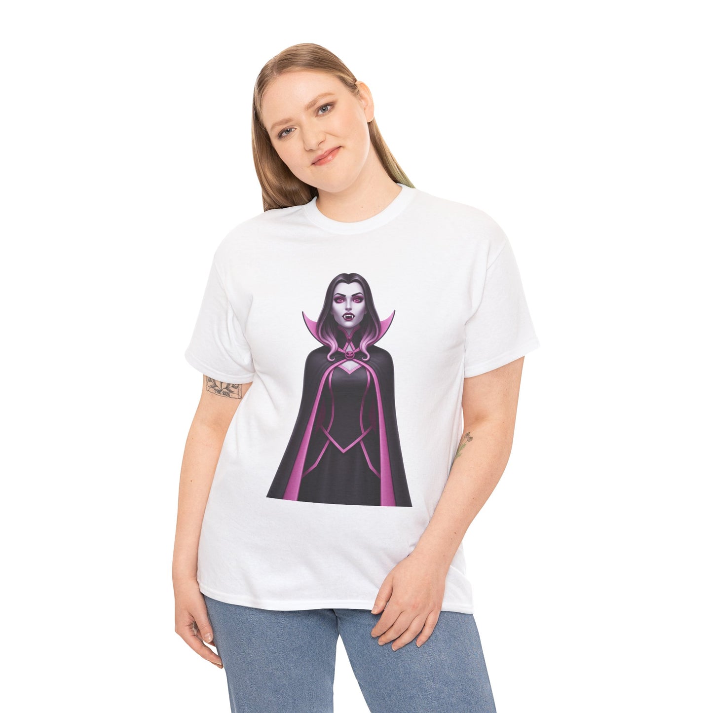 Gothic Vampiress Halloween Tee