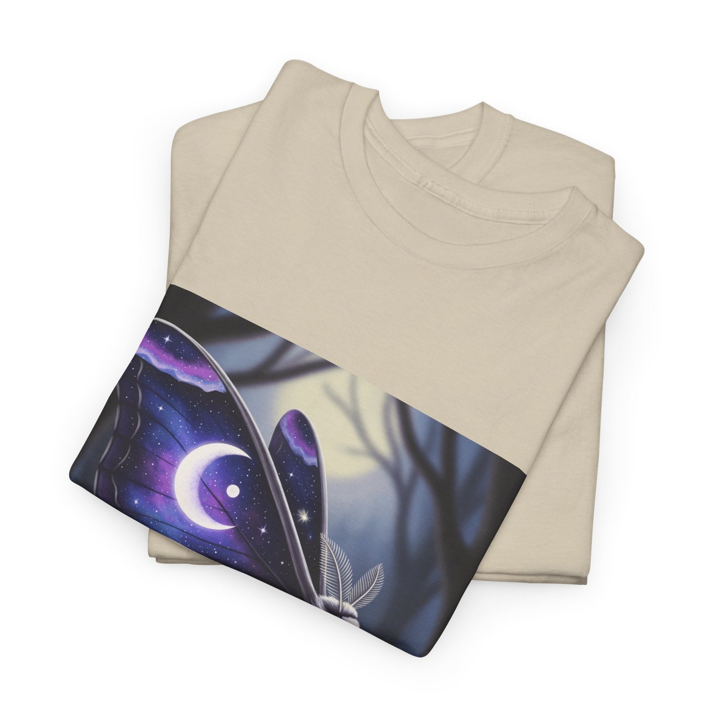Witchy Galaxy Moth Moon Shirt