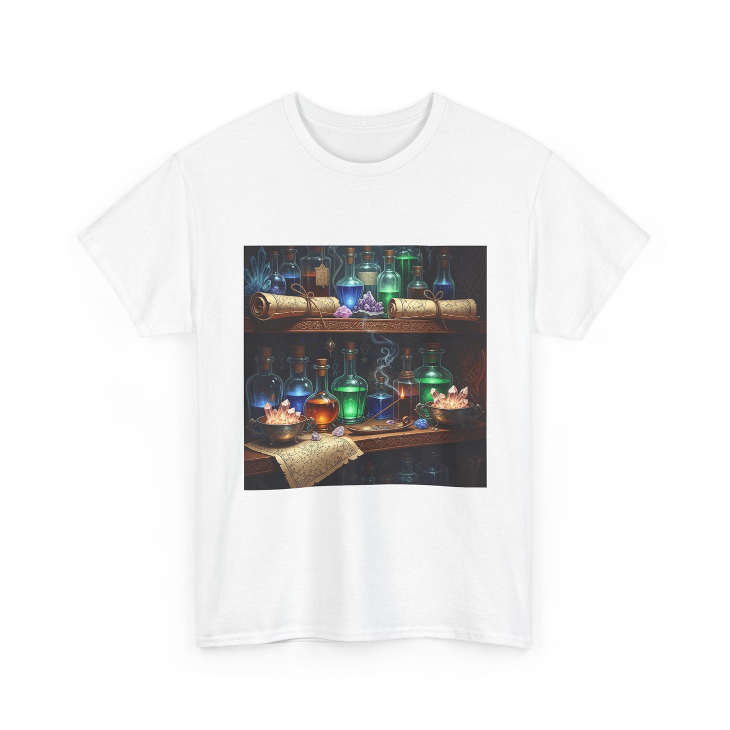Witch's Potion Shelf Halloween Tee