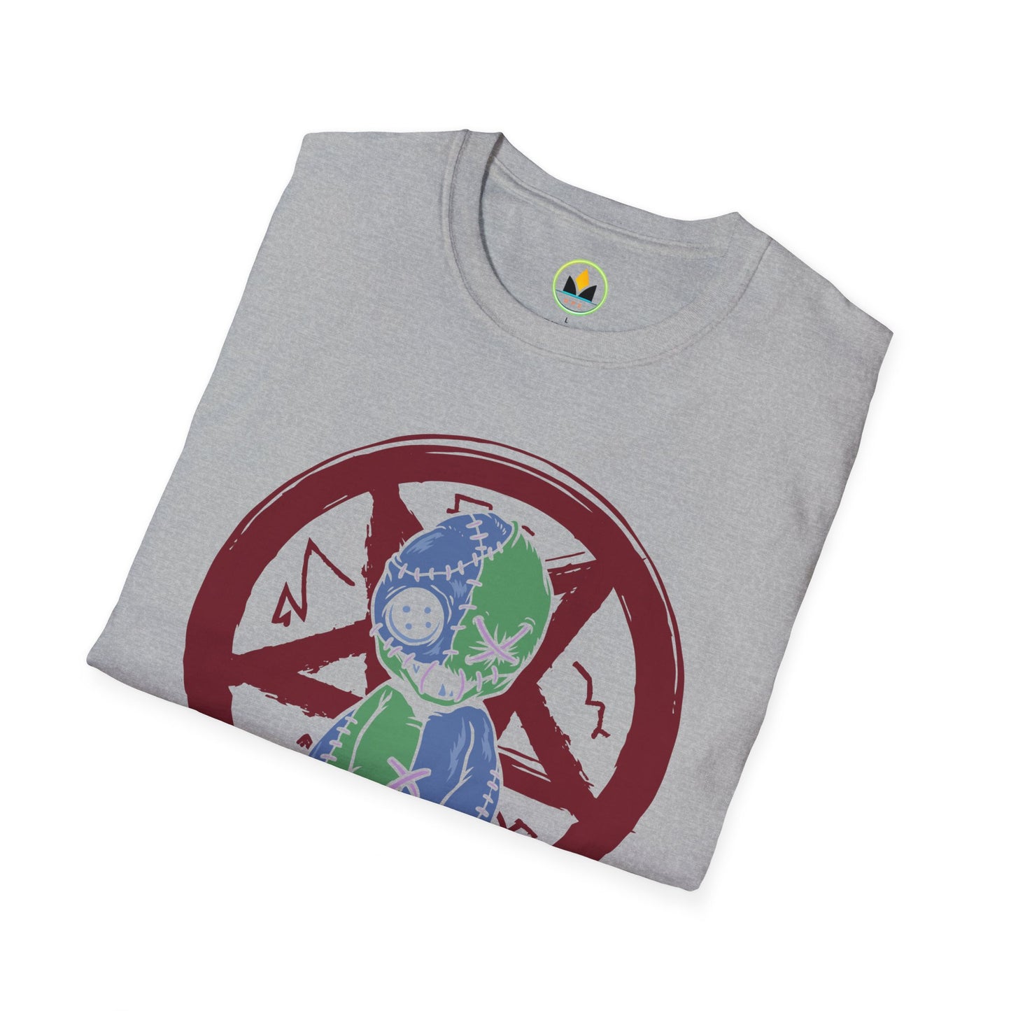 Spooky Voodoo Doll Prohibition Tee - Unique Halloween ‘Thinking of You’ Shirt