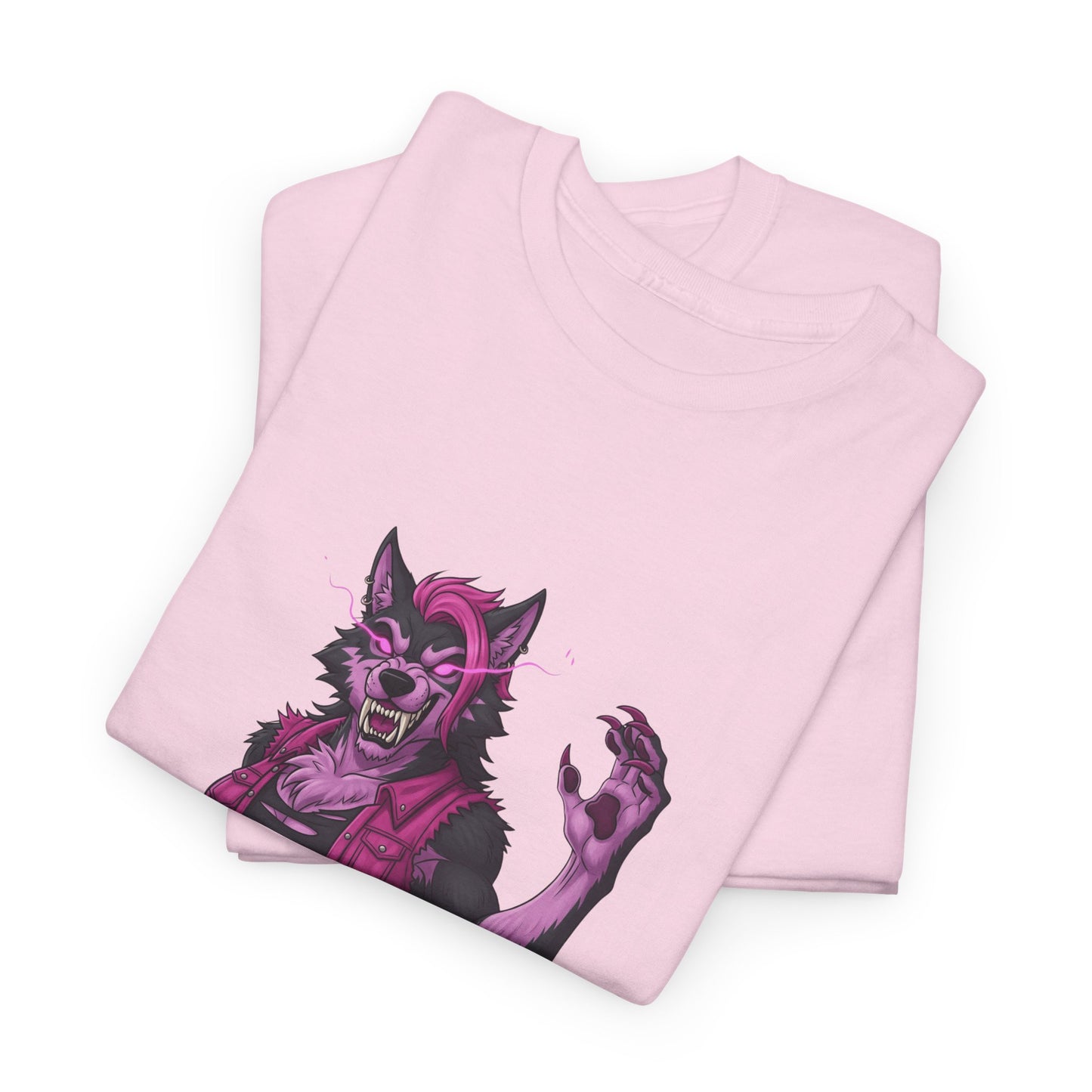Fierce Werewolf Fights Cancer Tee