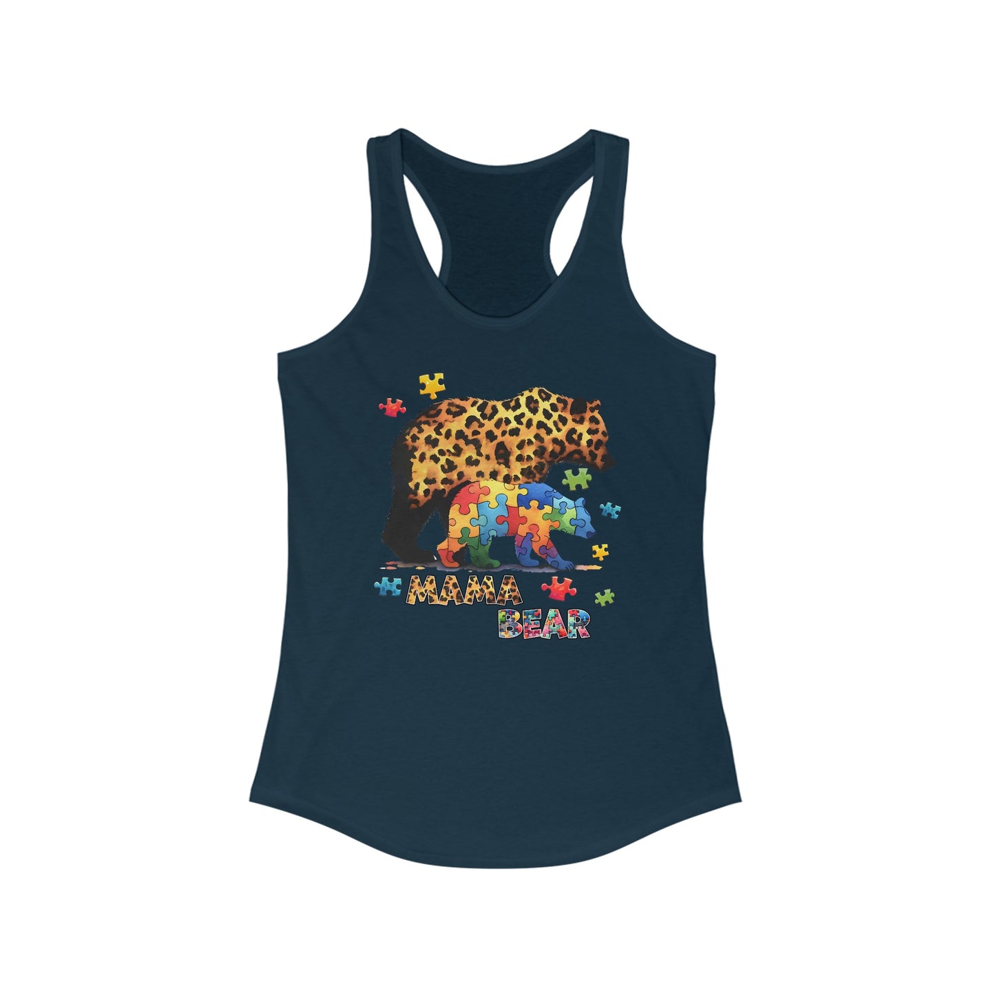 Autism Awareness Women’s Tank Top: Mama Bear’s Love