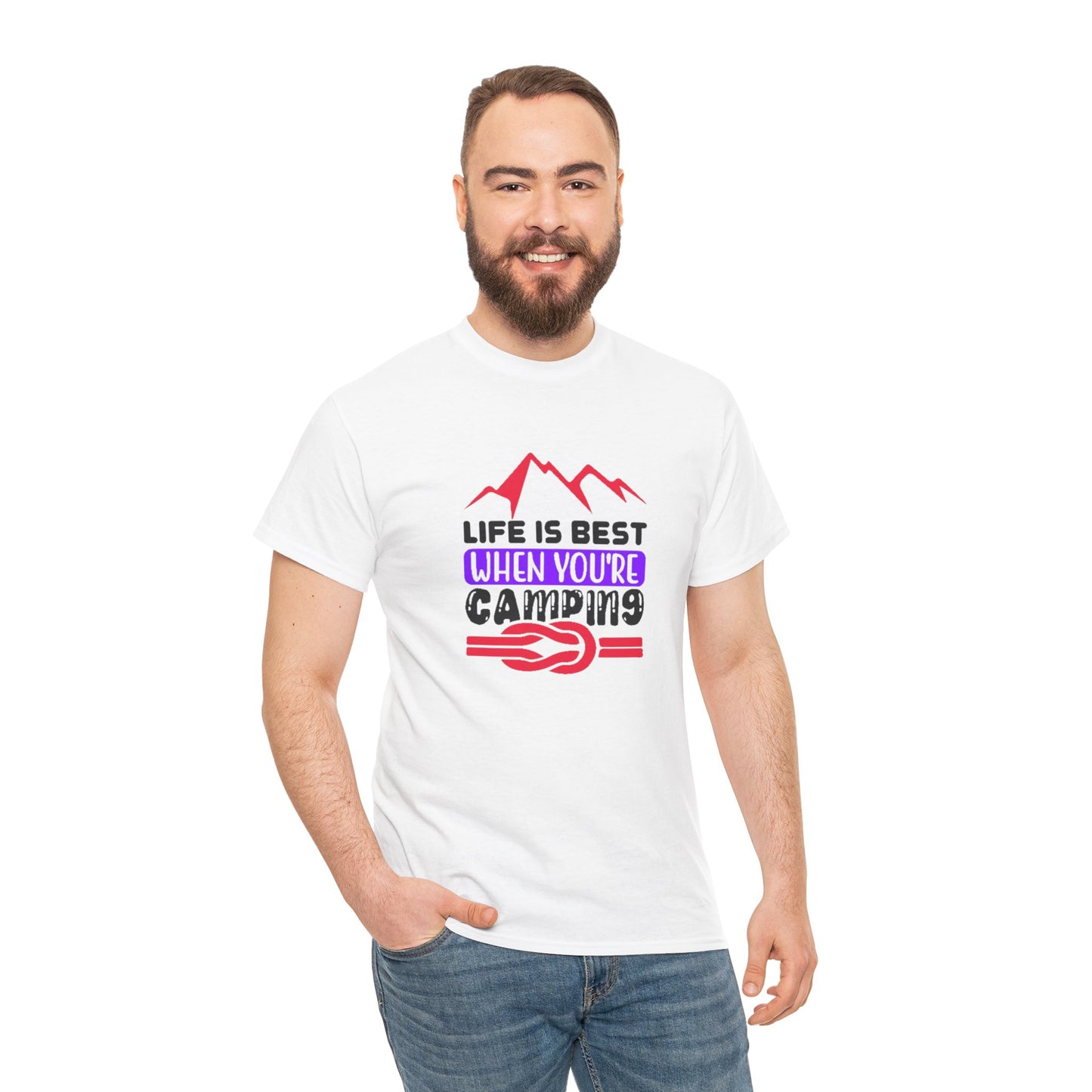 Mountain Adventure Camping Tee – Embrace the Great Outdoors
