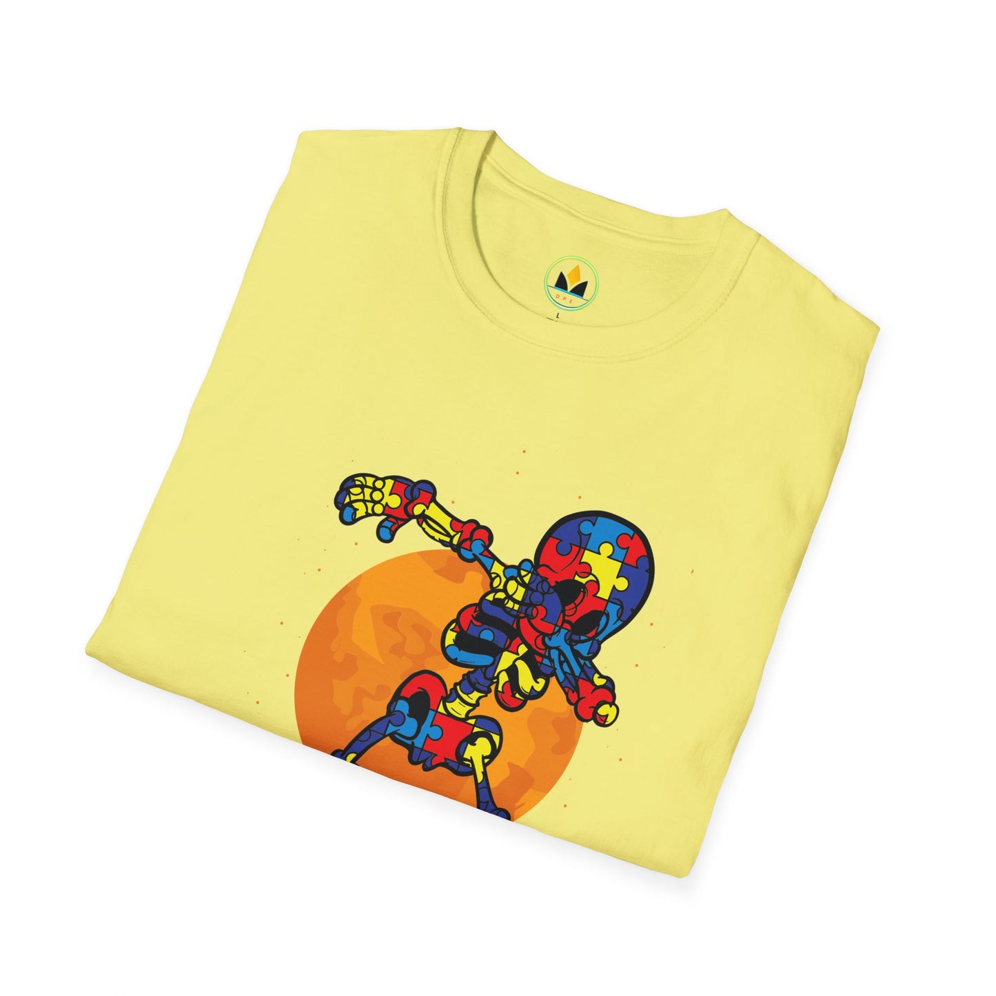 Autism Awareness Halloween Hero Tee - Embrace Uniqueness & Celebrate Differences Unisex Softstyle