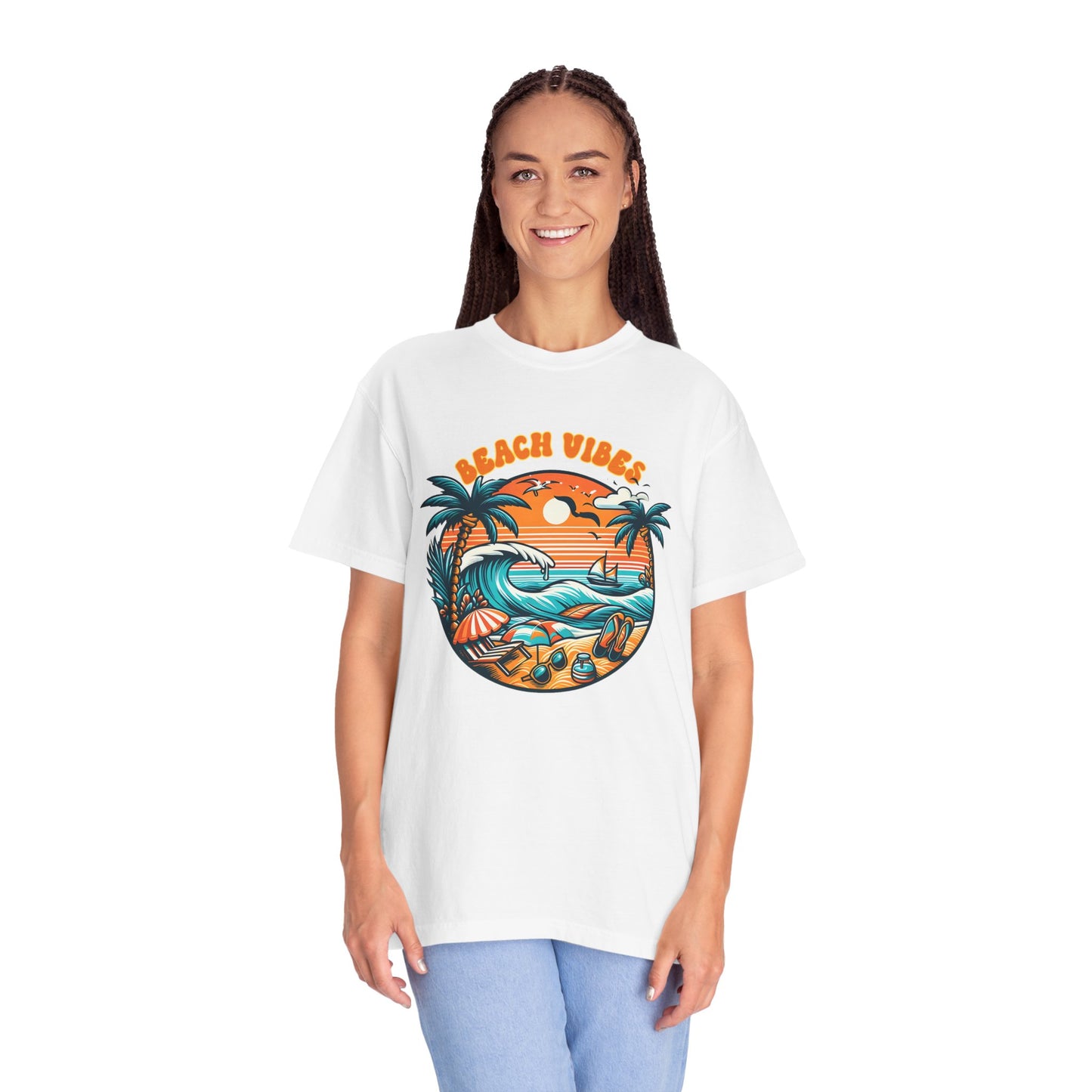 Beach Vibes - Retro Summer Bliss T-Shirt
