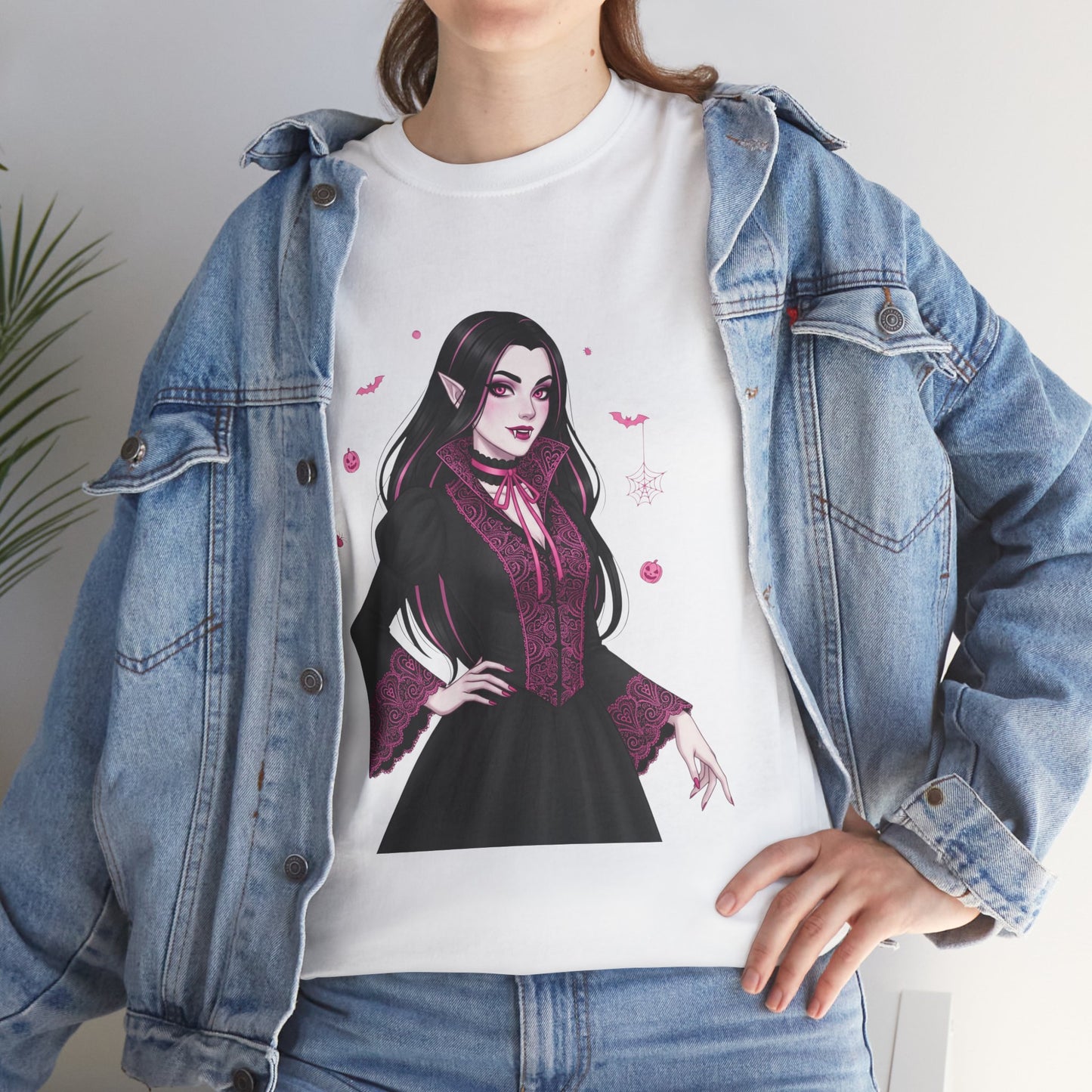 Gothic Vampire Cancer Awareness Tee