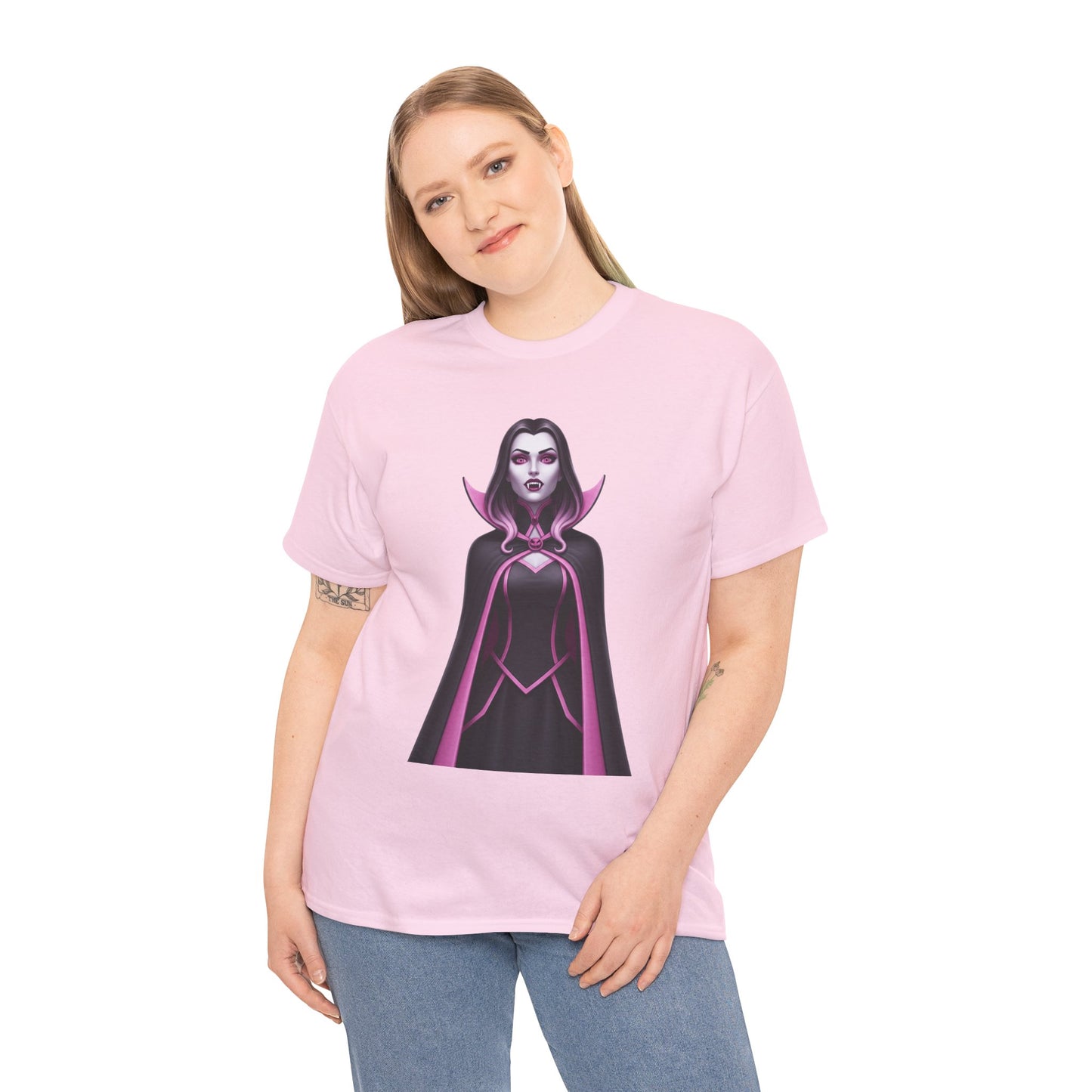 Gothic Vampiress Halloween Tee