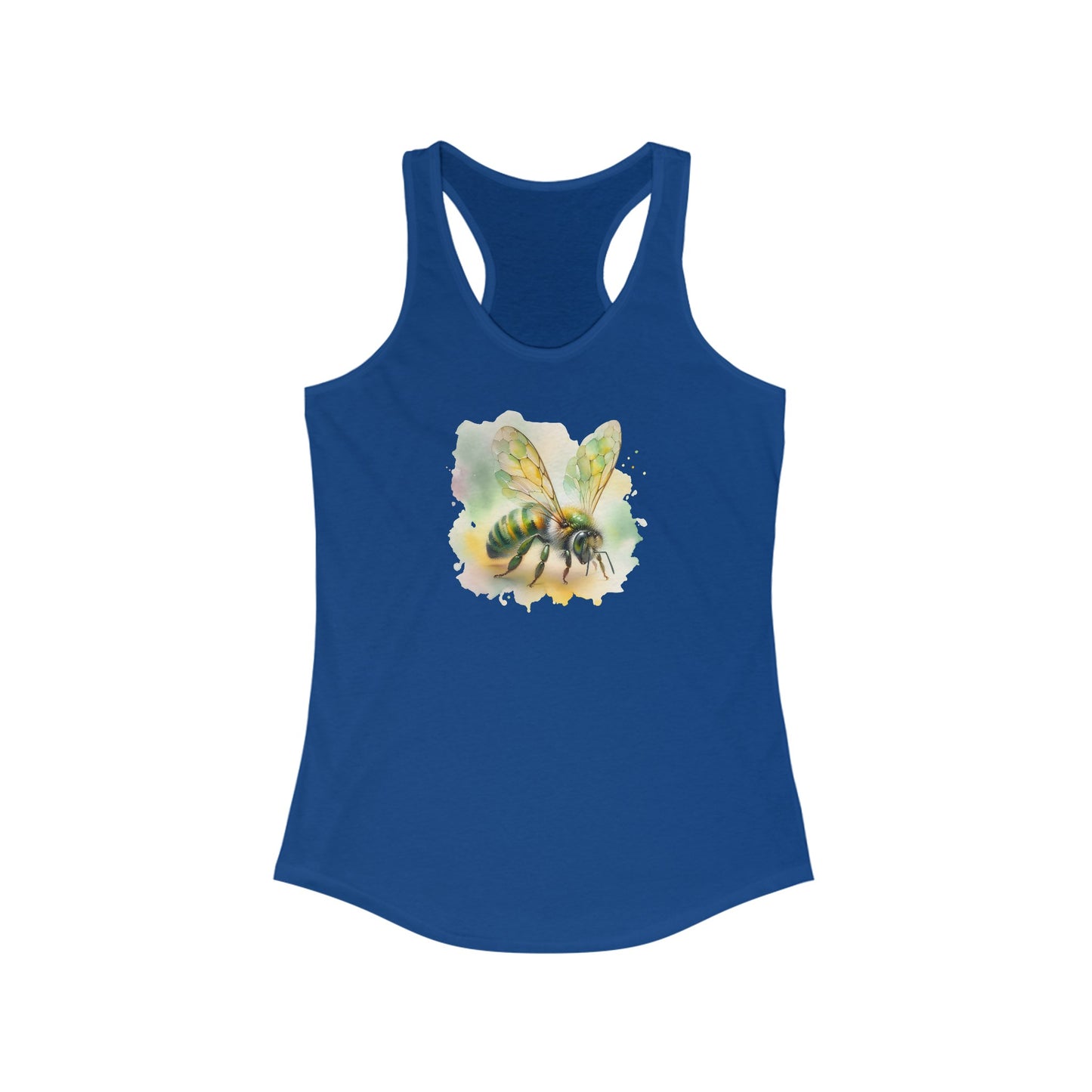 Watercolor Honey Bee T-Shirt Artistic Bee Illustration Tee Nature-Inspired Insect Shirt