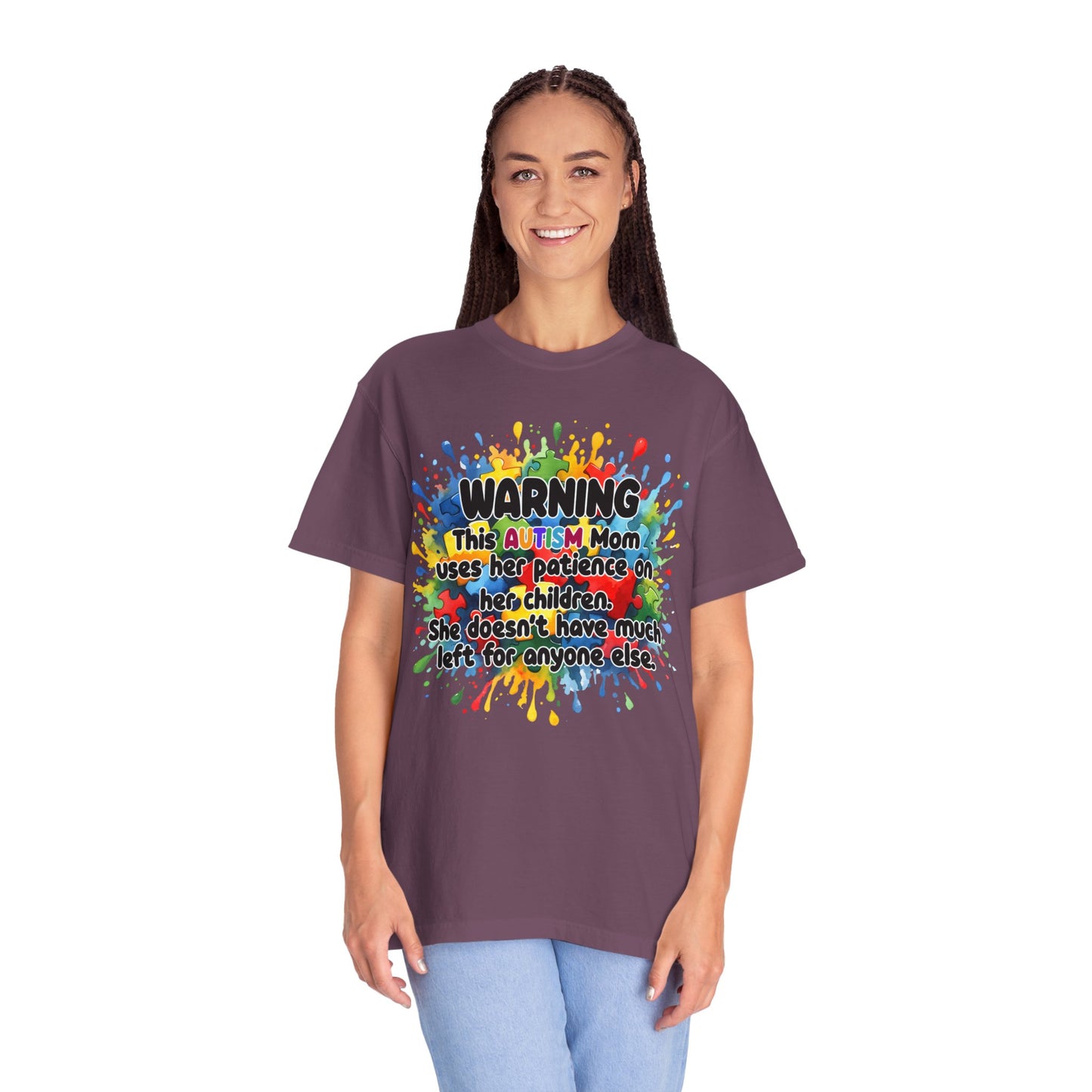 Autism Mom’s Patience Statement T-Shirt: Bold & Empowering