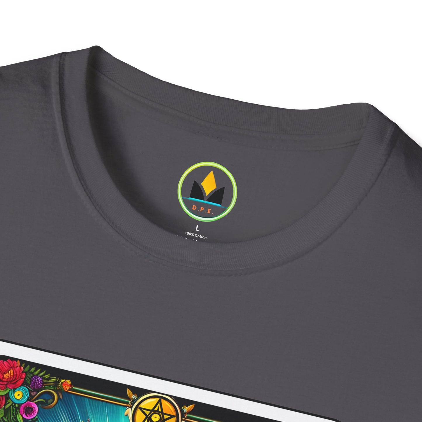 Tarot-Inspired Cereal Killer Halloween Tee - Unique Spooky Design