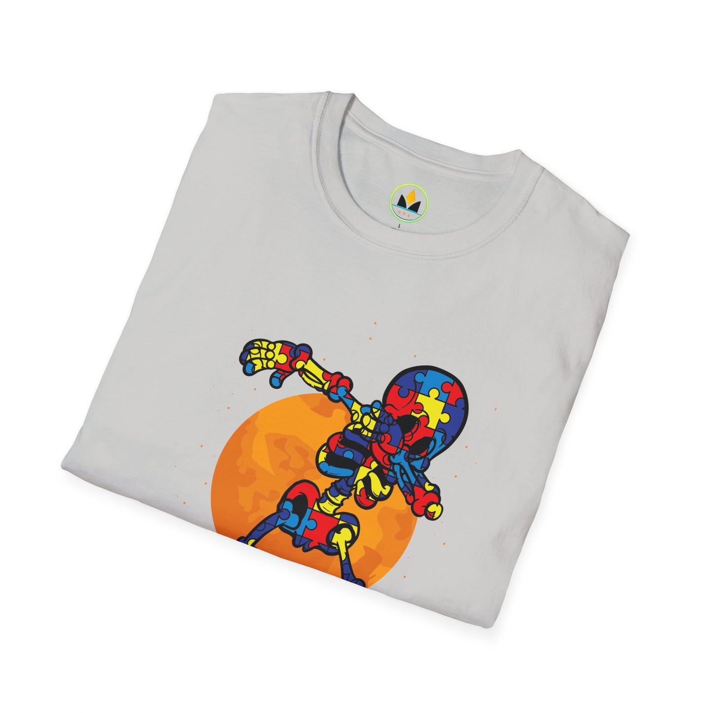 Autism Awareness Halloween Hero Tee - Embrace Uniqueness & Celebrate Differences Unisex Softstyle