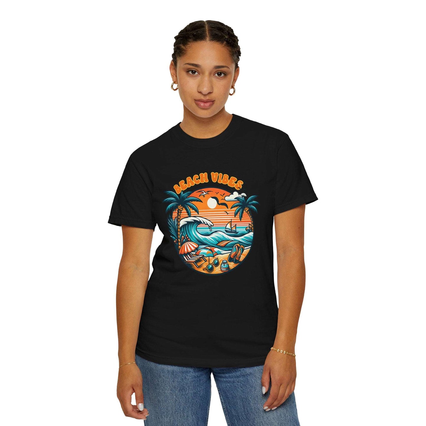 Beach Vibes - Retro Summer Bliss T-Shirt
