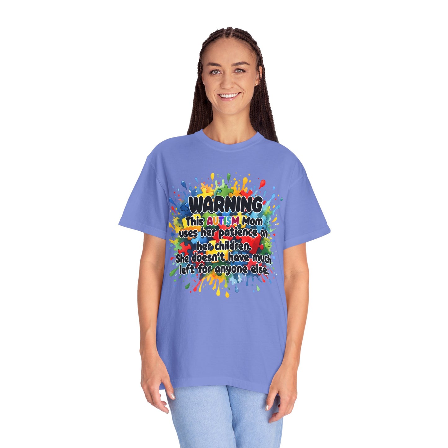 Autism Mom’s Patience Statement T-Shirt: Bold & Empowering