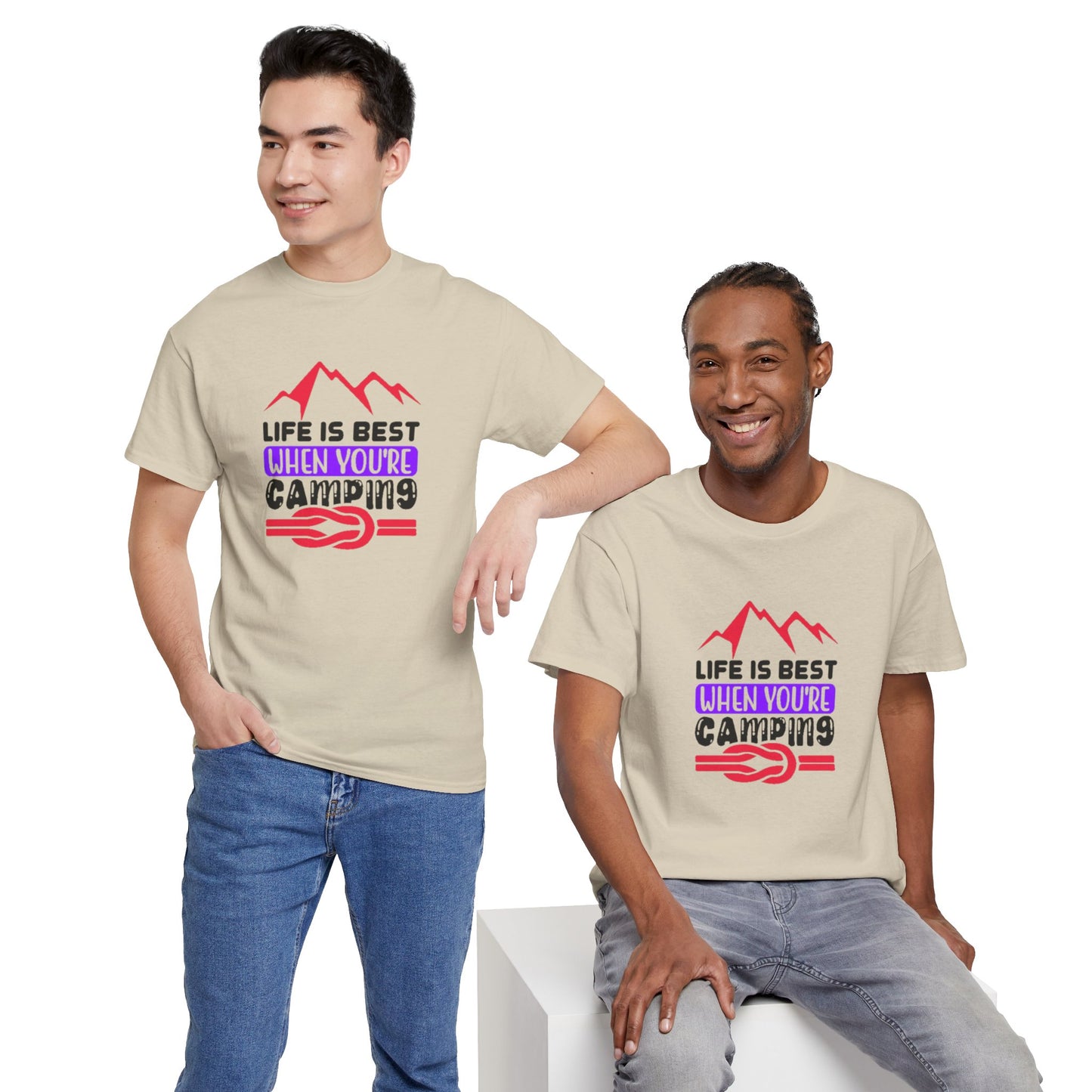 Mountain Adventure Camping Tee – Embrace the Great Outdoors