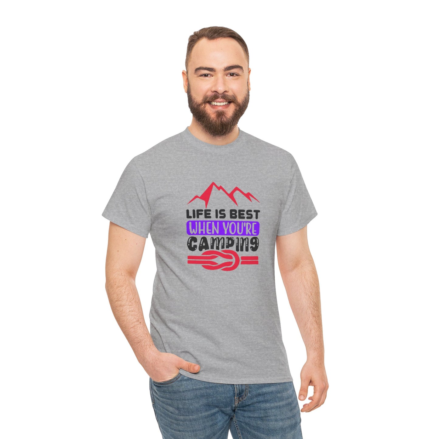Mountain Adventure Camping Tee – Embrace the Great Outdoors