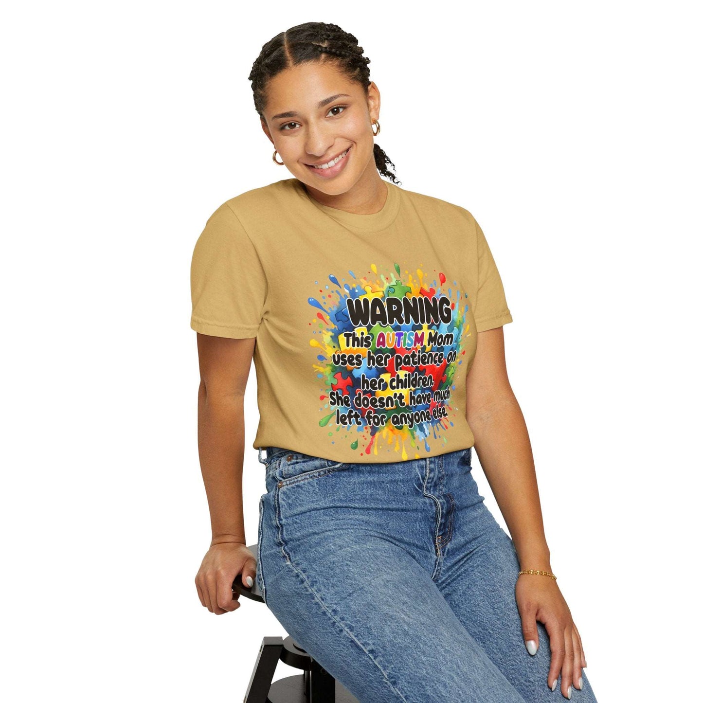 Autism Mom’s Patience Statement T-Shirt: Bold & Empowering